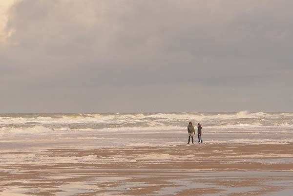 Kinderen op het strand